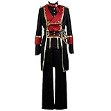 Ensemble Stars Valkyrieibiki Mika Kagehira Halloween Cosplay Costume S028 (Custom Size) Black