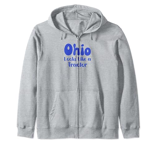 L'Ohio ressemble à un tracteur Funny Ohioan State of Ohio Apparel Sweat à Capuche