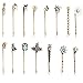 Produktbild Vathery 15 Stk Vintage Haarnadel Antike Bronze Haarklammer Damen Blume Dekorative Haarspangen