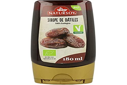 Natursoy Sirope De Datil 250 Gr, Negro, Estándar