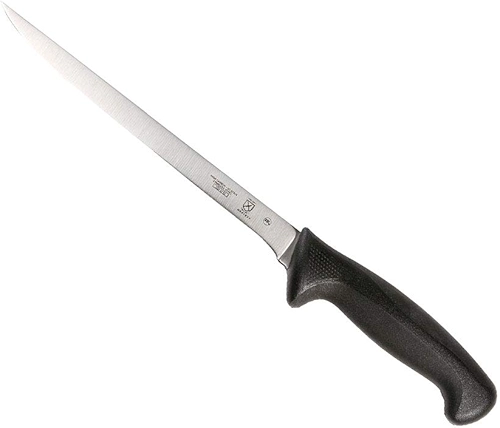 Mercer Culinary Faca de filete Millennia estreita, 21 cm, preta