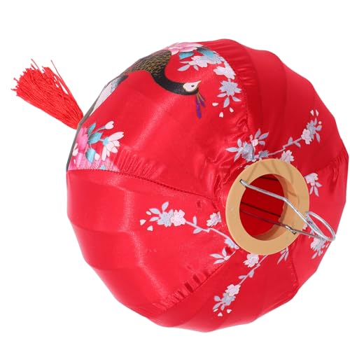 IWOWHERO Chinesische Rote Vietnamese Laterne Wetterfeste Frühlingsdeko für Garten Party Hochzeit Outdoor Deko Wiederverwendbar Elegante Asiatische Lampion