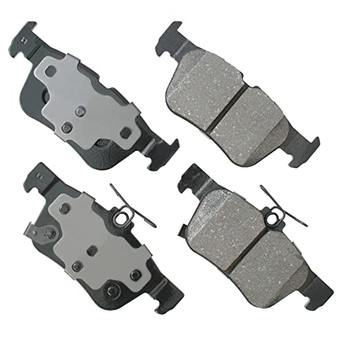 Akebono ACT1665 Ultra premium Brake pad Set , GREY