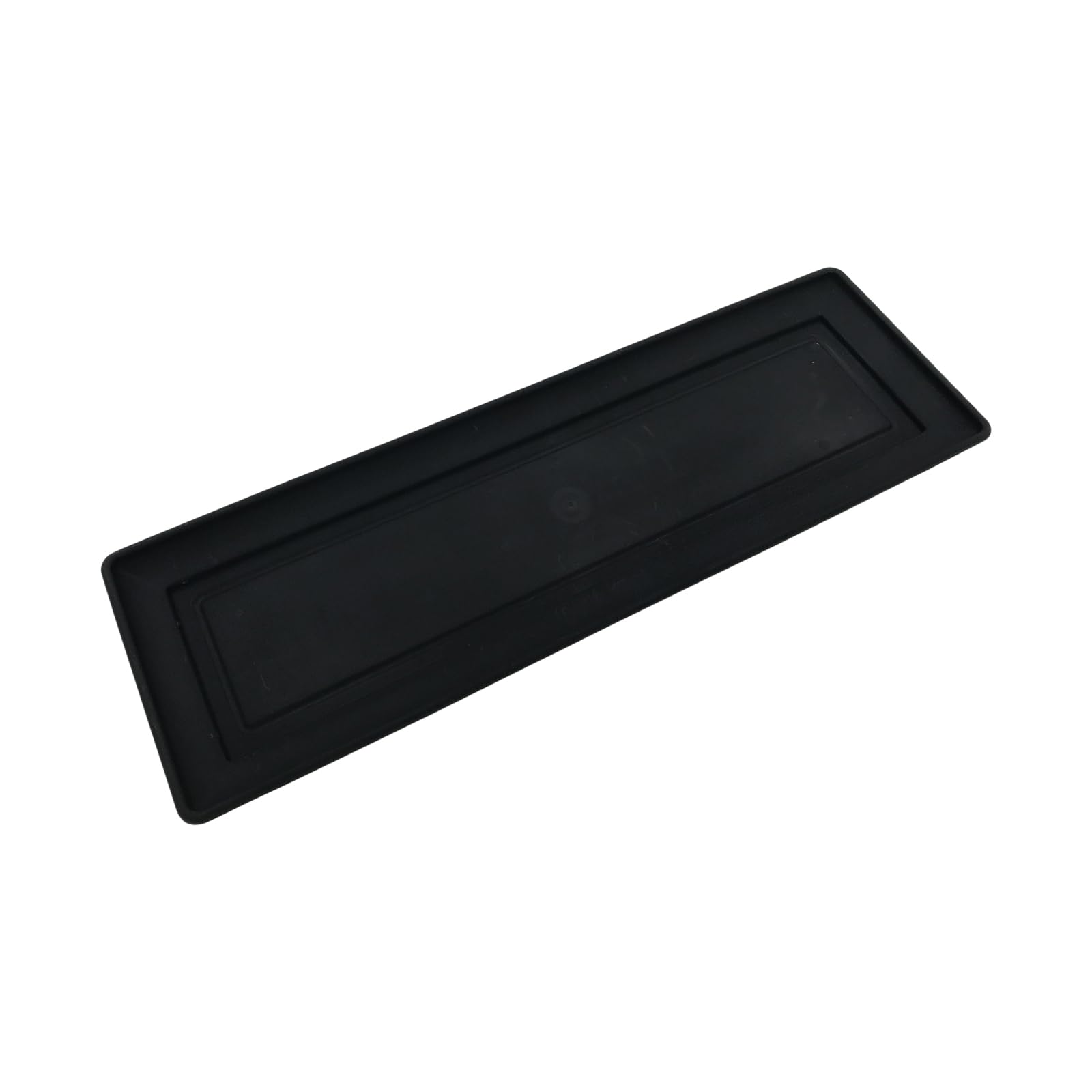 Oakland Gardens Large 86.5cmWatering Tray Windowsill Plant Pot Planter Saucer Water Drip Base Trays | Black | (86.5cm | Pack of 3) โ image 1