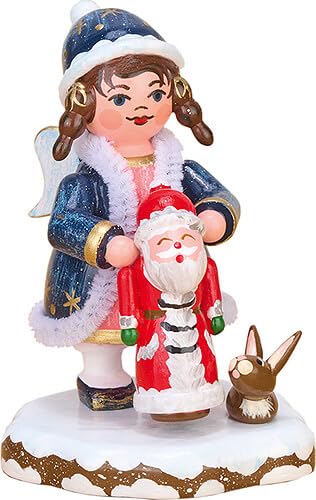Hubrig Volkskunst GmbH Winter Children Sky Child Santa Claus 6.5 cm