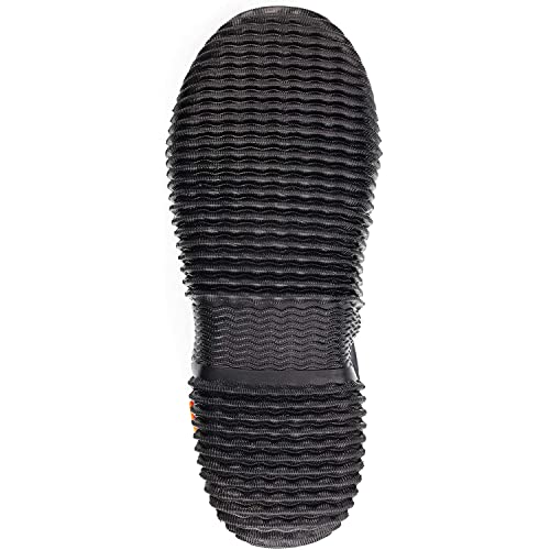 Sarhlio Neoprene Dive Boots Zippered Premium 3Mm With Anti-Slip Sole For Water Sports Scuba Diving Snorkeling Rafting Kayaking Windsurfing(M14W15) Black #TOP4