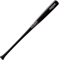 Louisville Slugger Genuine MIX Black Wood Baseball Bat 31 Inch - Balanced Cupped Swing, USA Made