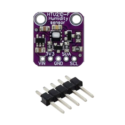 MLWSKERTY Módulo de humedad de temperatura HTU21D-F de grado industrial con diseño de PCB para registro de datos y sensores de temperatura de automatización