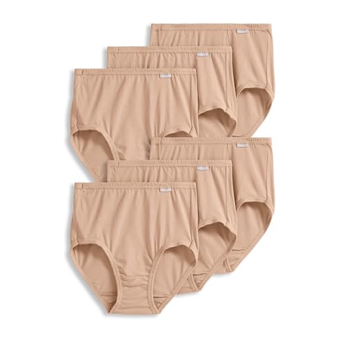 Image of Jockey Women's Underwear 100% Cotton Elance Brief - 6 Pack