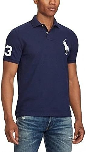 Polo RL Men's Big Pony Custom Slim Fit Mesh Polo Panama | Ubuy