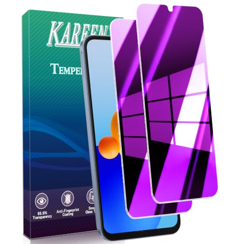 Film écran de confidentialité Samsung Galaxy A15 5G protecteur en verre trempé violet violet
