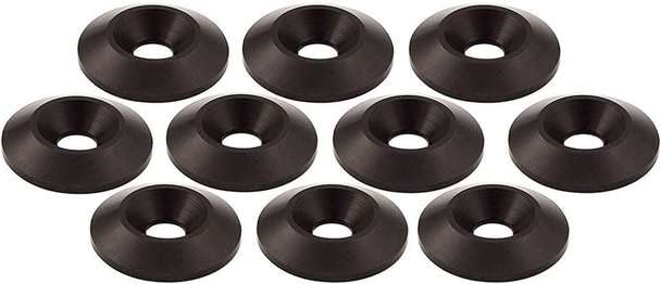 0.25 x 1 in. Countersunk Washer - Black, Pack of 10
