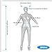 Three T Inflatable Mannequin Women Female Girls Whole Body Full Body with Arms Head Torso Model