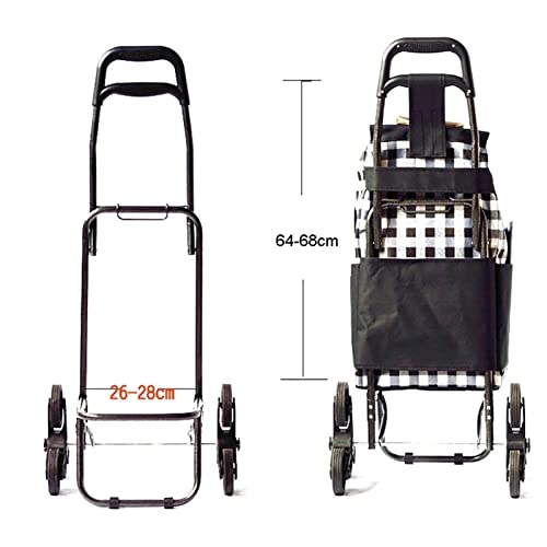 Einkaufstrolley Tasche, Einkaufswagen Ersatztaschen, Einkaufstrolley Ersatztasche 45L Einkaufstasche Mit Trolley Ersatztasche – Bild 6