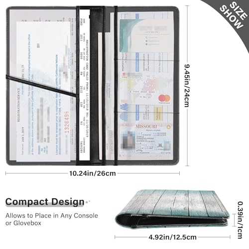 Organizador de bolsillo para documentos slim miniatura 3