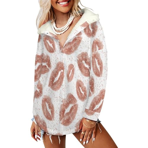 Veste polaire femme contre le froid manteaux thermique à capuche
