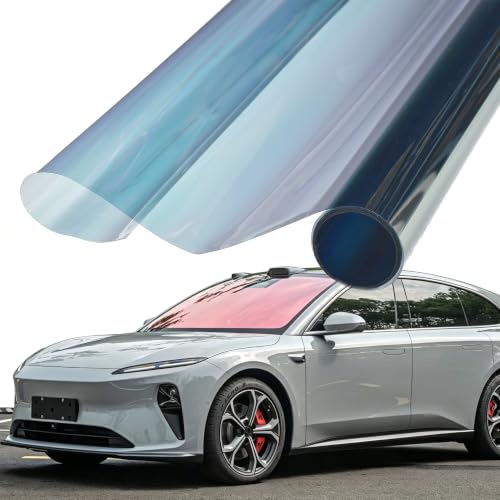 AuMoHall Purple Red Chameleon Window Tint Film 78% VLT, 59.84" x 1181.10"