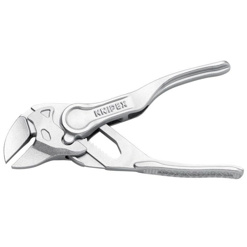 Image of KNIPEX Tools 86 04 100 Pliers Wrench XS, 4 inch, Silver | bike-hand-tools