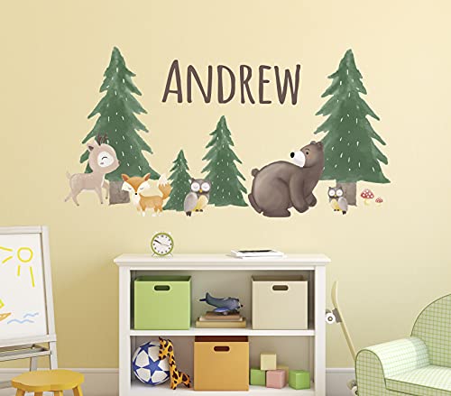 Vinilo decorativo personalizado de nombre selva BIM-BIM miniatura 4