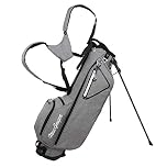 MacGregor Golf MacTec Stand Bag - Slim Lightweight 7" Golf Bag, Grey/Black