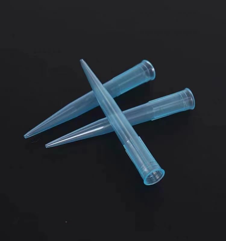 Lab PP Plastic Pipette Tips for Microbiological Test Pipettor Tips 10ul 200ul 1000ul 5ml 10ml(200ul 1000pcs)