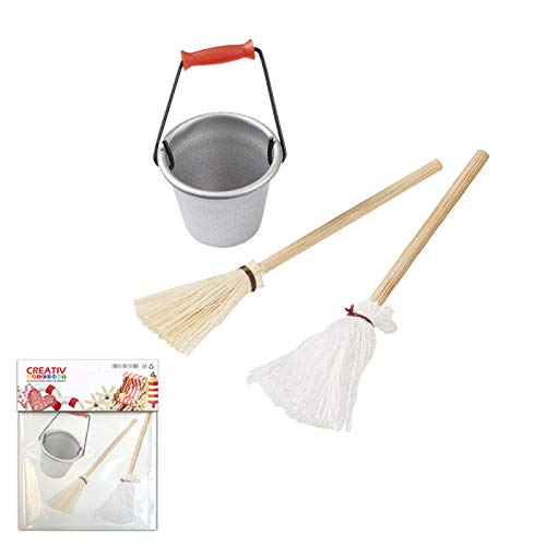 CREATIV DISCOUNT Mini Putz-Set I, ca. 7cm, 3 Stück CREATIV DISCOUNT Mini Putz-Set I, ca. 7cm, 3 Stück