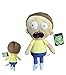 Compatibile Con Rick and Morty - Morty Peluche 34cm (26cm senduti) - qualità Super Soft