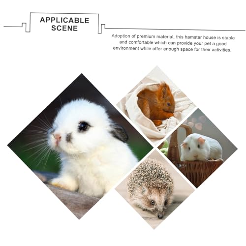 Boîte hamster ERINGOGO cage élevage pliable pour un refuge doux
