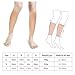 ZWSM 1 Pair Realistic Silicone Calf Enhancer Pads – Wearable Fake Muscle Sleeves for Thin or Bow Legs, Arm/Leg Scar Cover,Color 3,M