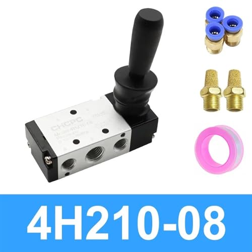 Vanne pneumatique manuelle 2 positions 3H210-08 pour stopper les fuites d'air