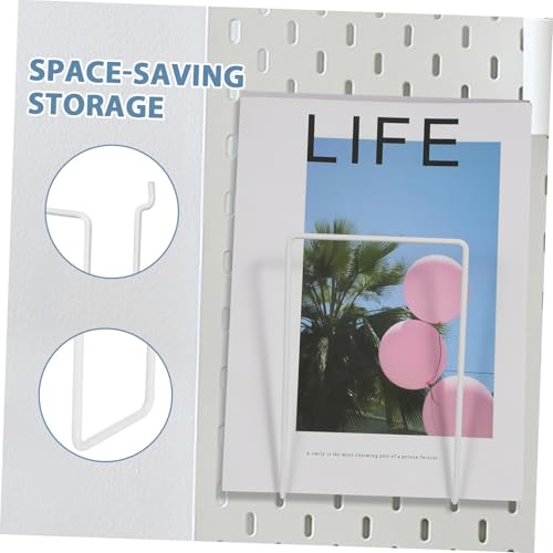 Support de mur pour pegboard et étagère de rangement ajustable de bureau Mobestech - 3