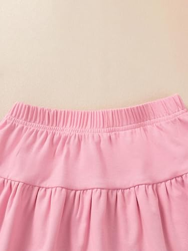 Image of Girls Pleated Skirts Cute Summer Graphic Casual Mini Tennis Skirts