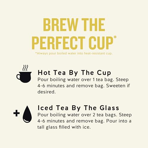 Celestial Seasonings Herb Tea - Lemon Zinger - 20 Count Tea Bags - Pack Of 6