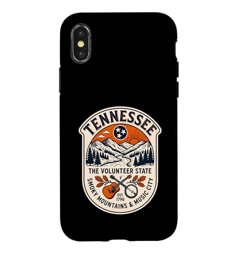 Tennessee Smoky Mountains, The Volunteer State �X�}�z�P�[�X iPhone X/XS �p