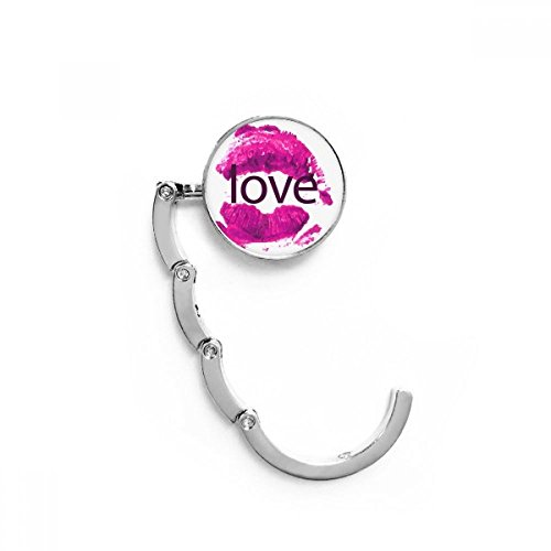 Accroche-sac de table Rose Saint Valentin : le cadeau d'amour utile