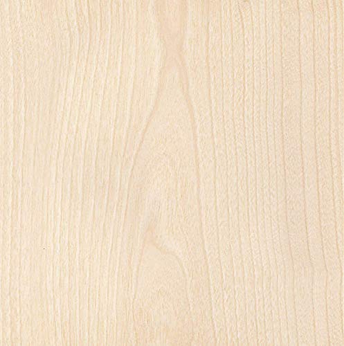 Edge Supply Maple Wood Veneer Sheet Flat Cut, 48" x 96", Non Glued, 10 mil Paper Back, “A” Grade Veneer Face – Easy to Apply Maple Veneer Sheet – Veneer Sheets for Restoration of Furniture