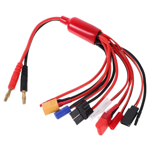 Cargador multifuncional cable conversión conector banana Kombiuda para baterías