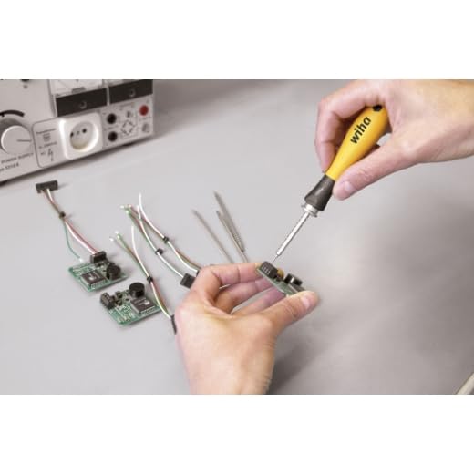 Jeu de bits SYSTEM 4 ESD coffret embouts de vissage électronique de précision 26-tlg
