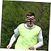 NULYLU Basketball Half Face Mask Elastic Band for Adults Lightweight Facial Guard for Basketball and Soccer Games