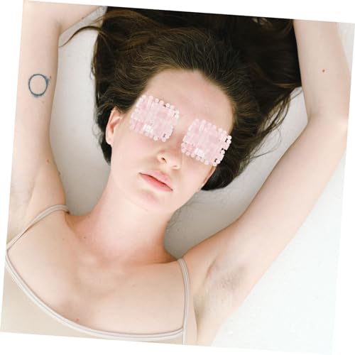 KOMBIUDA 1 Par De Ferramentas De Massagem Sombra Para Os Olhos Máscara Para Os Olhos Venda Refrescan