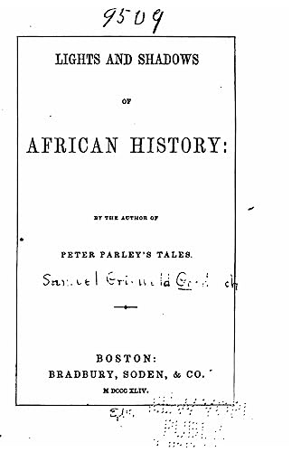 Lights and Shadows of African History