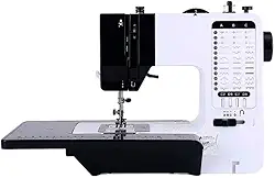 Máquina de Costura Multifuncional 38 Pontos Bivolt 110V 220V Com Extensor e Diversas Funções