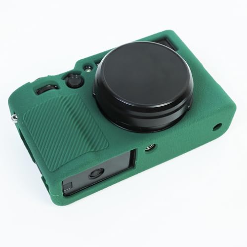 Funda de silicona para cámara Fujifilm X100 VI, verde miniatura 4