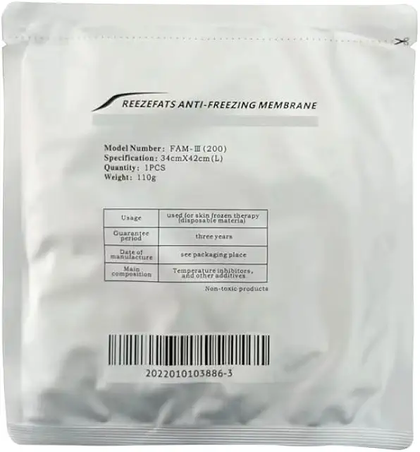 Cryo Fat Freezing Membrane: 5-Pack for Effective Fat Reduction