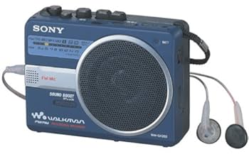 SONYソニーWM-FX202ラジオカセットプレーヤーウォークマンWALKMAN ソニー、植物原料プラスチック筐体の「ウォークマン」