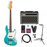Fender/Player II Jazz Bass Rosewood Fingerboard Aquatone Blue フェンダー VOXアンプ付属エレキベース初心者セット