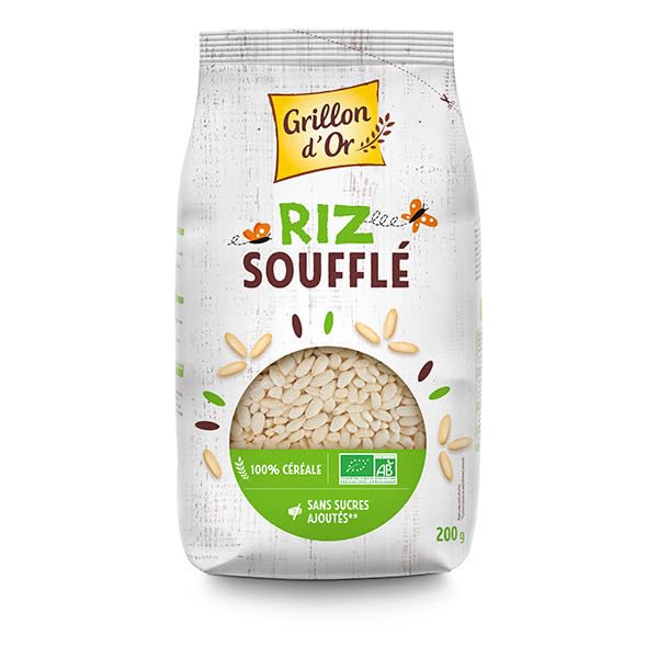 GRILLON D'OR - Riz soufflé 200g - Vente à l'unité - meilleure offre