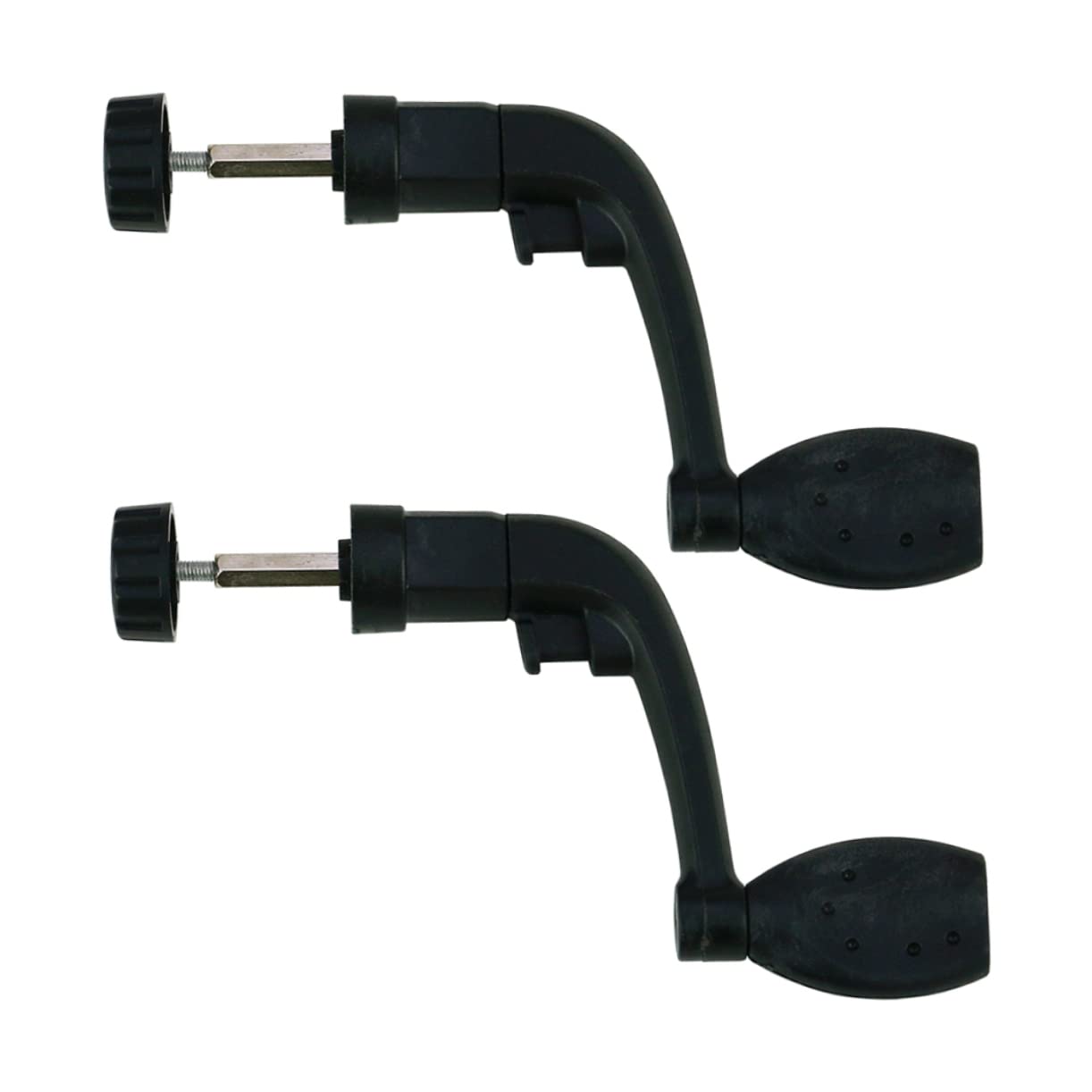 BESPORTBLE 2Pcs Universal Plastic Power Hhandle Fishing Reels Crank Rock Arm Fishing Reels Handle for Fishing Handle Replacement Parts Fishing Supplies