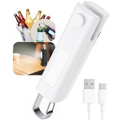 Image of 4 in 1 Mini Bag Sealer, Bag Sealer Heat Seal with Cutter, USB C Rechargeable Chip Bag Sealer Heat Seal, Portable Bag Resealer for Plastic Bags Snacks & Food Storage, Pure White
