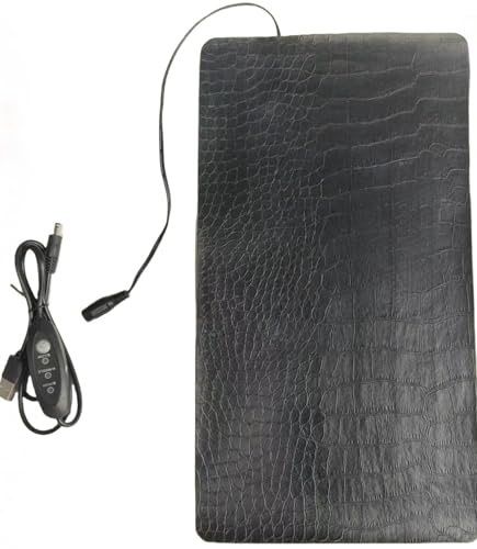 爬虫類 ヒーター パネルヒーター 小動物 ヒーター USB給電式 3段階温度調節 タイマー設定 ヒートマット ペットヒーター 両生類/爬虫類/小動物 保温 冬眠対策 (18X33cm)